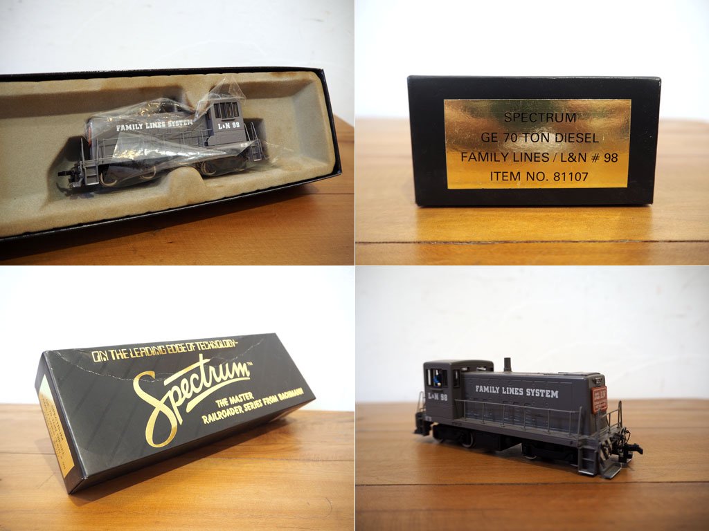 バックマン スペクトラム BACHMANN Spectrum GE 70 トン ディーゼル ファミリーラインズ GE70 TON DEISEL FAMILY LINES HOゲージ ★