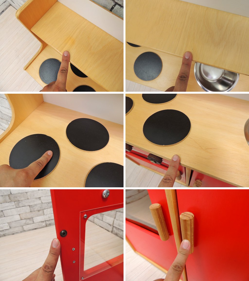 マリントラ MARINTRA 木のおもちゃ ままごとキッチン 流し台 オーブン おもちゃ 玩具 スウェーデン 製造終了品 ●
