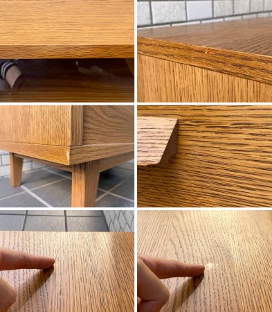 ウニコ unico クルト KURT AVボード ローボード オーク材 北欧ビンテージスタイル ノスタルジック ■