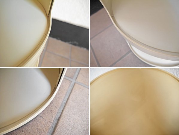 カルテル Kartell コンポニビリ COMPONIBILI ストレージBOX ラウンドシェルフ3段 ホワイト ¥22,880- スペースエイジ イタリアモダン ◇