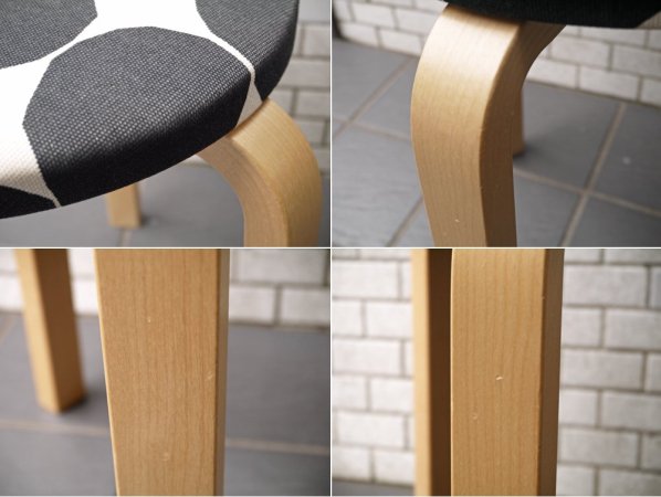 アルテック artek スツール60 E60 マリメッコ marimekko ピエネット キヴェット アルヴァ・アアルト マイヤ・イソラ 2011年Xmas限定 希少 ■