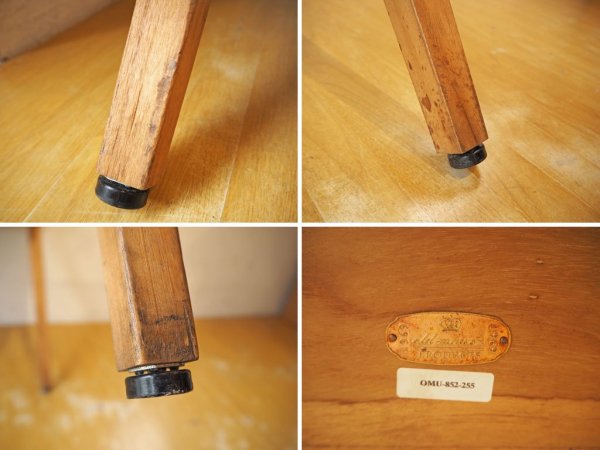 オールドメゾン old maison ブリックステーブル Bricks Table 古材 チーク材 ダイニングテーブル ★