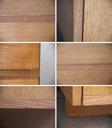 ウニコ unico コルソ CORSO ワイドチェスト オーク材 希少廃番 定価¥73,290- ◇