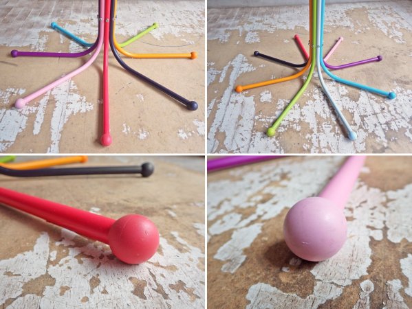 フリッツハンセン Fritz Hansen コートツリー COAT TREE マルチカラー シセ・ヴェアナー Sidse Werner コートハンガー 希少 廃盤色 ♪