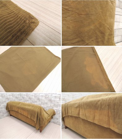 トラックファニチャー TRUCK FURNITURE FK ソファ 3人掛け用 コーデュロイカバー マルチカバー C ●