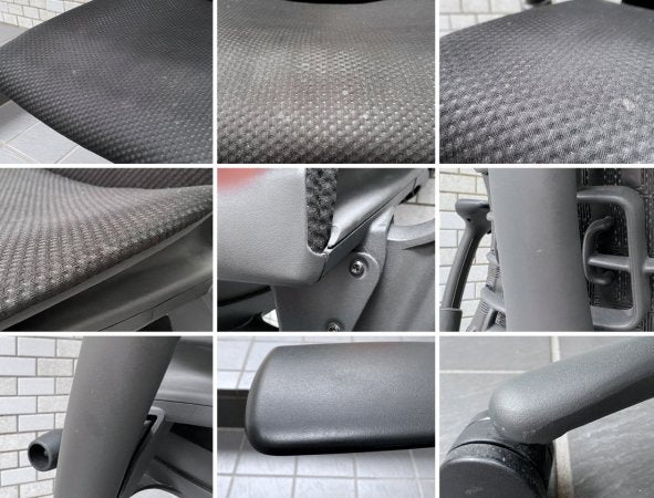ハーマンミラー Herman Miller エンボディチェア Embody Chairs バランスファブリック カーボン グラファイトベース デスクチェア ■