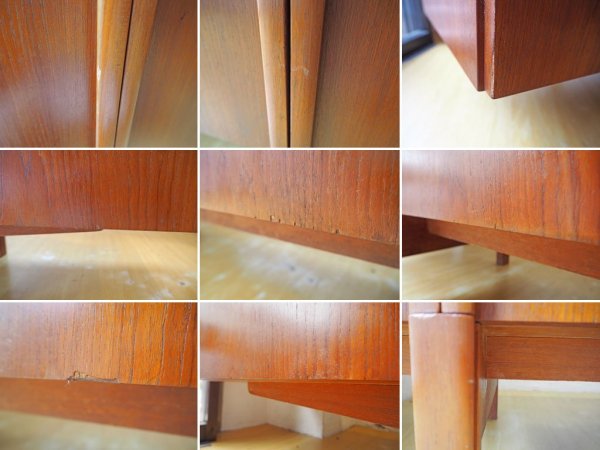 Faarup Møbelfabrik サイドボード イブ コフォード ラーセン Ib Kofod Larsen デンマーク チーク材 Teak sideboard Danish ★