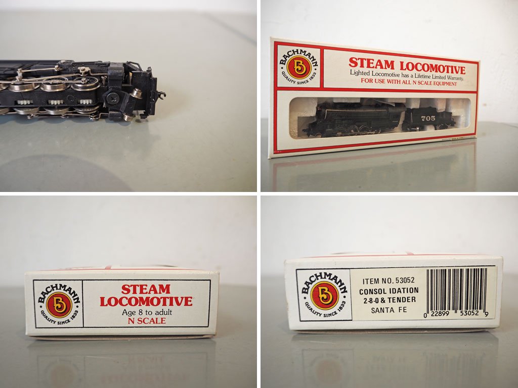 バックマン Bachmann N Scale 2-8-0 コンソリデーション Consolidation Steam Locomotive 蒸気機関車 Nゲージ ★