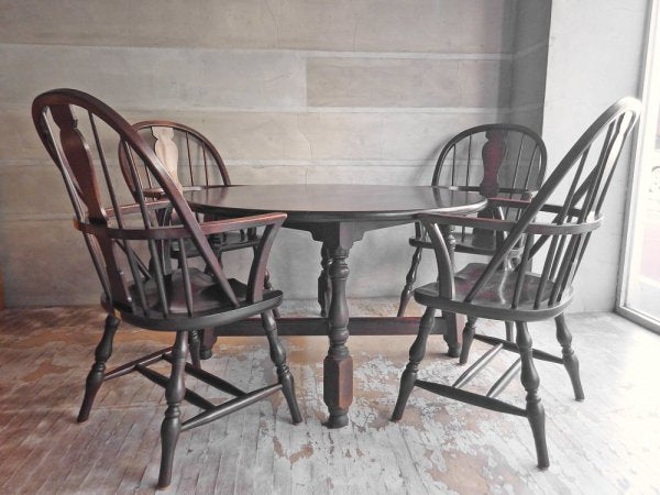 松本民芸家具 WB型 アームチェア ミズメザクラ 民芸家具 民藝 和モダン 刻印有り 定価¥173,800- D ♪