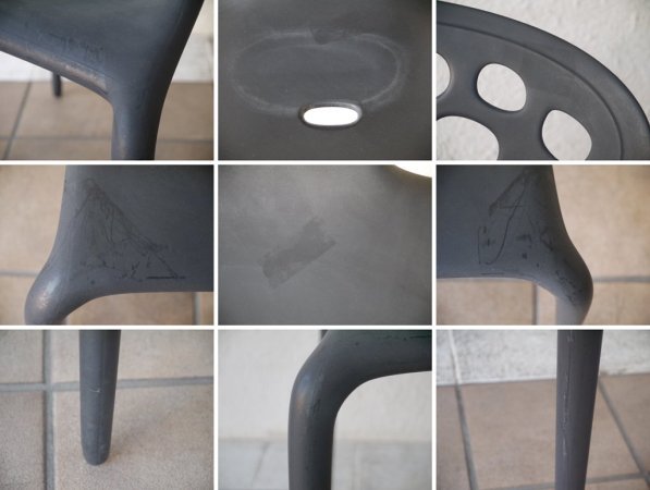 モローゾ MOROSO スーパーナチュラルチェア ダイニングチェア スタッキングチェア 2脚セット 現状品 ロス・ラブグローブ イタリア 定価総額¥48,400- ◇