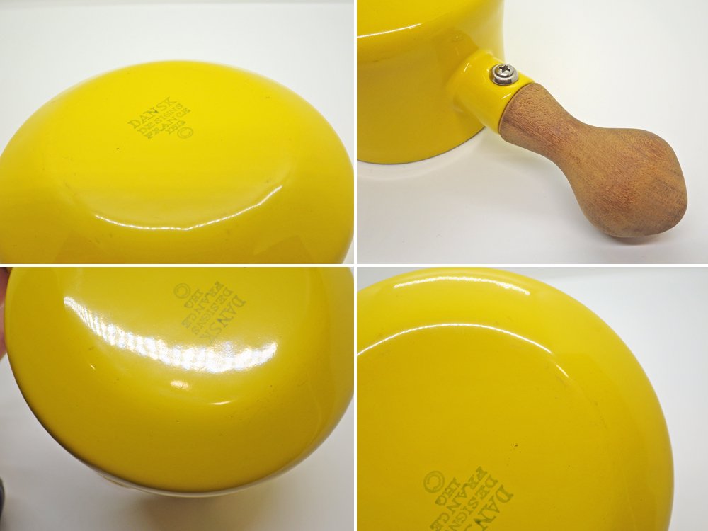 ダンスク DANSK コベンスタイル Kobenstyle 片手鍋 バターウォーマー イエロー イェンス・クイストゴー ♪