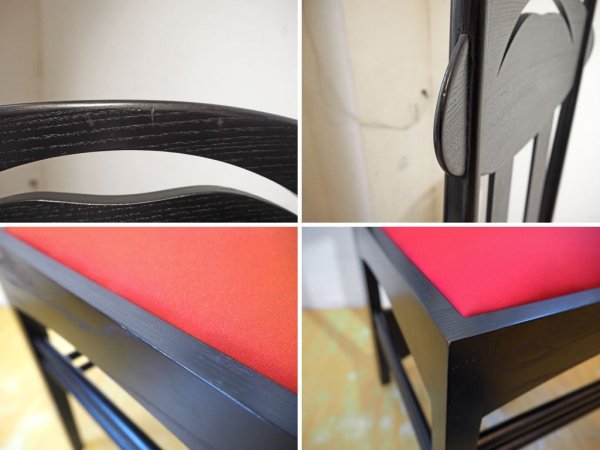 カッシーナ Cassina アーガイル ハイバックチェア 302 ARGYLE CHAIR チャールズ・レニー・マッキントッシュ MoMA ★