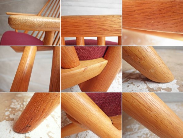 柏木工 Kashiwa シビル CIVIL CC54 ラウンジチェア イージーチェア オーク無垢材 張地 ランディ 定価141,000円 ♪