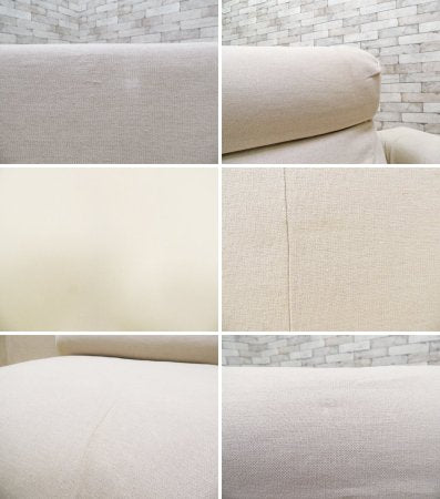 無印良品 MUJI ソファ 2.5P ハイバックタイプ ダウンフェザー ポケットコイル カバーリング ●