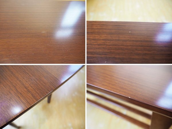カリモク60 リビングテーブル Sサイズ カフェブラウン ジャパンミッドセンチュリー ラバートリー★
