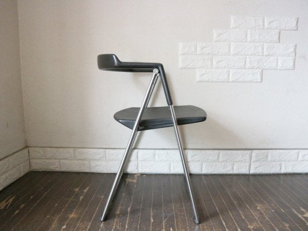 カッシーナ・イクスシー Cassina-ixc. ブロンクス BRONX 1010 フォールディングチェア ハーフアーム モダンデザイン 川上元美 ◎