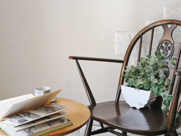 アーコール Ercol シスルバック チェア 英国 アームチェア 70’s ヴィンテージ イギリス ◎