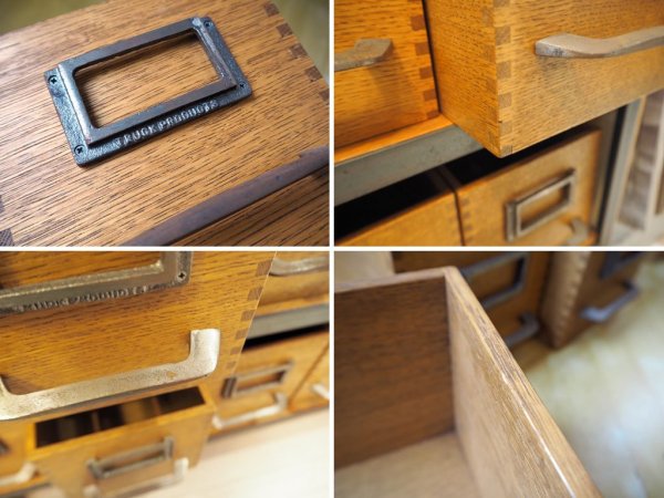 トラックファニチャー TRUCK Furniture AG ボックス Sサイズ 6個セット 楢材 箱型収納 ハンドル&ネームプレート付 B ★