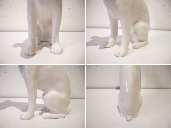 ビクター Victor ニッパー Nipper 犬 陶器 オブジェ 置物 ディスプレイ 高21cm ★