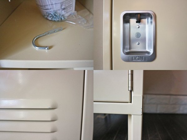 リオン LYON スチール ロッカー RECESSED HANDLE 1-TIER LOCKER インダストリアル US ◎