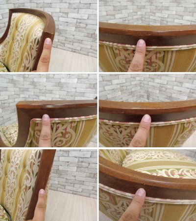 ドレクセル ヘリテイジ DREXEL HERITAGE アップホルスタリー UPHOLSTERY 1人掛けソファ ラウンジチェア アメリカ US家具 B ●