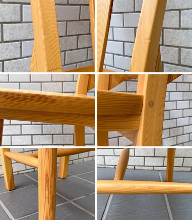 モモナチュラル Momo Natural ランド LAND チャーチチェア CHURCH CHAIR パイン材 A ■