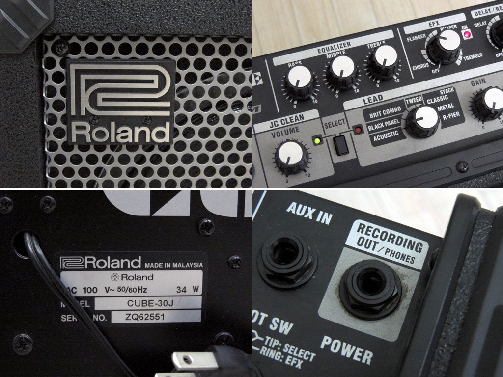 ローランド Roland キューブ30 CUBE30 ギターアンプ COSM デジタルモデリング ●