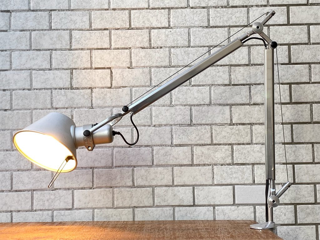 アルテミデ Artemide トロメオ モルセット TOLOMEO MORSETTO デスクランプ タスクライト S2229S クランプ式 ミケーレ・デ・ルッキ ヤマギワ取扱 ■