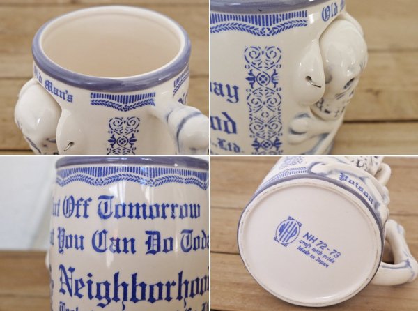 ネイバーフッド NEIGHBORHOOD BOOZE P-MUG CUP スカル ギミック マグカップ 入手困難品 ◇