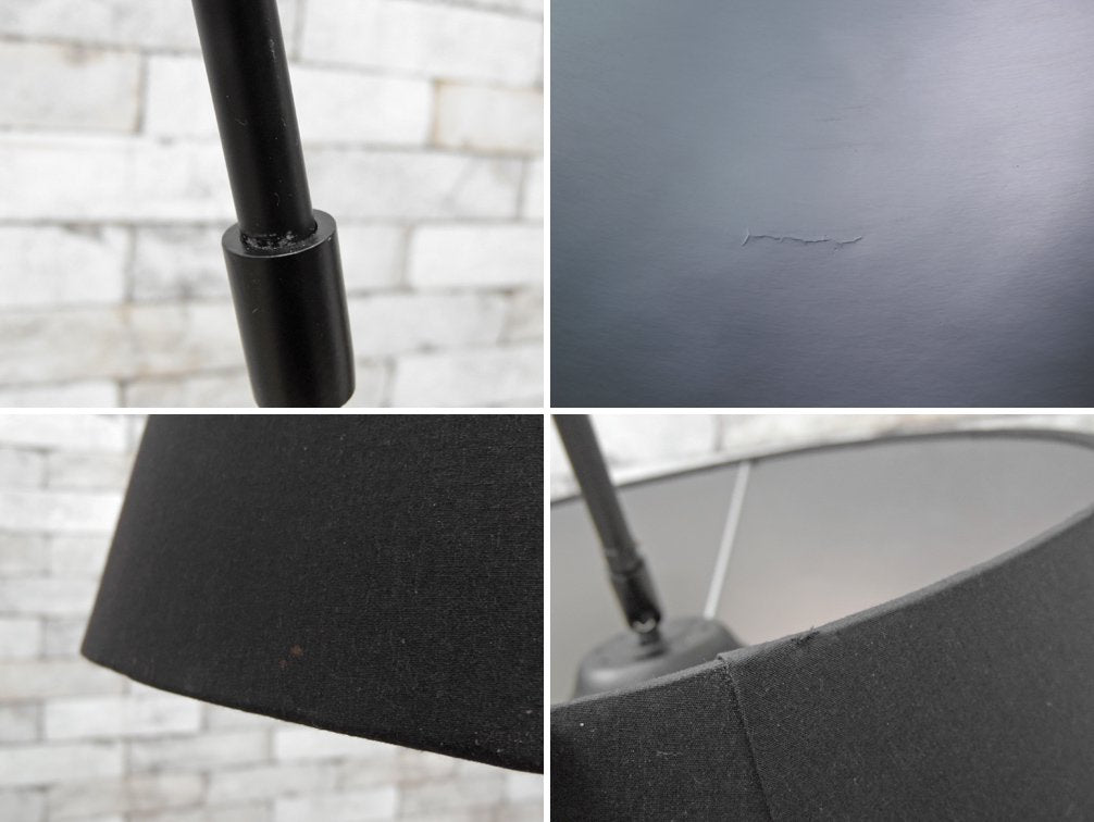 ボーコンセプト Bo concept クタ Kuta フロアランプ ブラック ロングネック シンプルモダンデザイン ●