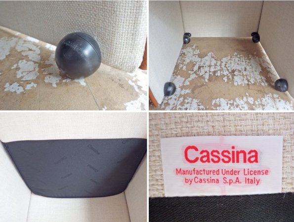 カッシーナ Cassina 401 ブレーク アームチェア 401 BREAK Armchair マリオベリーニ Mario Bellini ラウンジチェア ファブリック ♪