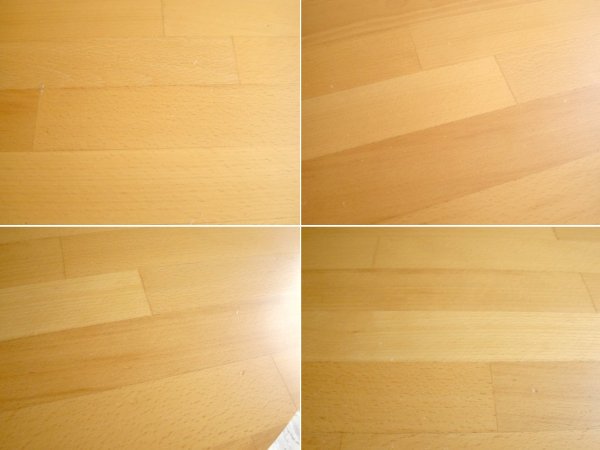 イデー IDEE フイユ FEUILLE ダイニングテーブル W160 ブナ材 オーバル 廃番 ♪