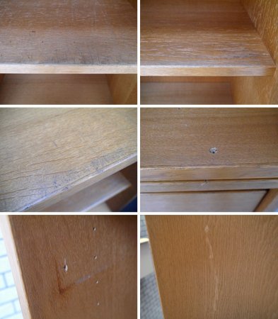 ソボーモブラー Soborg mobler SM-70 オーク材 2列4段 ファイリングドロワーシェルフ ボーエ・モーエンセン Borge Mogensen 北欧 デンマーク ■