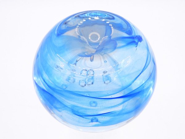 コスタボダ Kosta Boda ブルームーン BLUE MOON ガラスフラワーベース アナ・アーナー Anna Ehrner 花瓶 花器 スウェーデン 北欧雑貨 ●