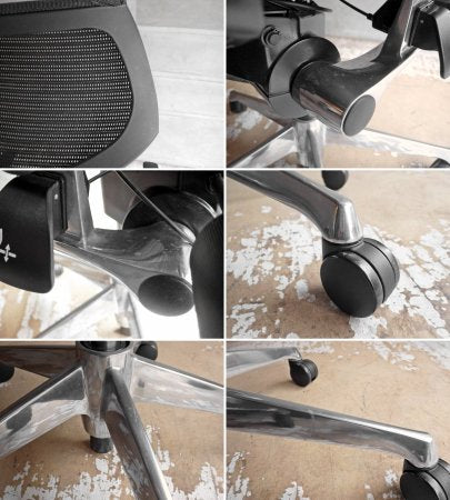 オカムラ okamura バロン Baron チェア デスクチェア オフィスチェア エクストラハイバック 可動ヘッドレスト ♪