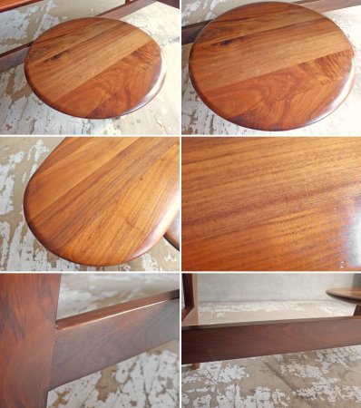 シギヤマ家具工業 グリーンホームスタイル GREEN home style ユズ センターテーブル ビー YUZU CENTER TABLE B ウォールナット材 岩倉榮利 定価50,212円 ♪