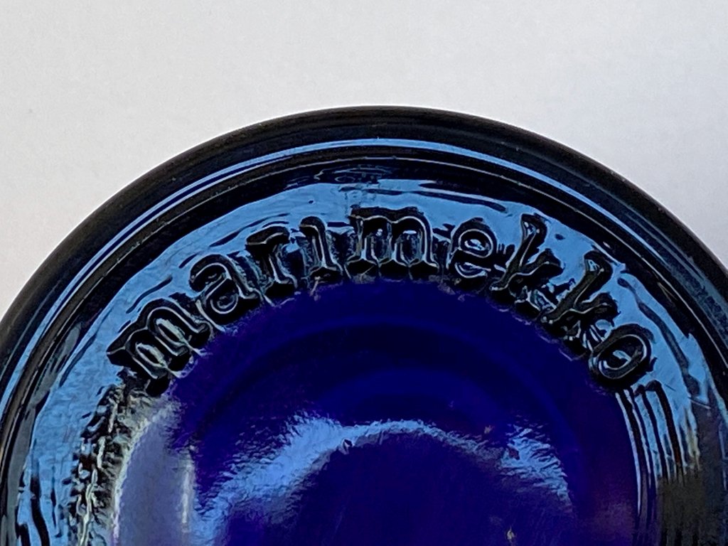 イッタラ iittala マリメッコ marimekko キビ kivi キャンドルホルダー コバルトブルー 北欧 フィンランド ■