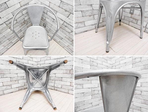 トリックス Tolix エーチェア A-chair A56 アームチェア カフェチェア インダストリアル フランス 参考価格:\77,000- A ●