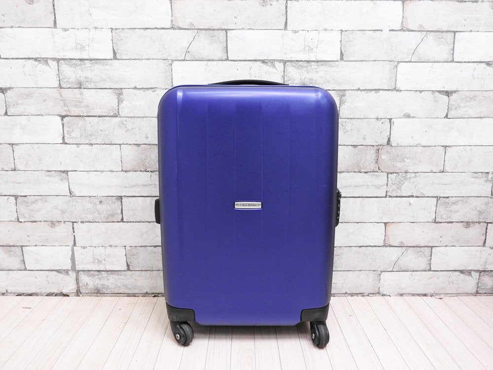 サムソナイト Samsonite ベロチタ Velocita スーツケース Spinner 55 ブルー 33L メタリックカラー ポリカー –  TOKYO RECYCLE imption