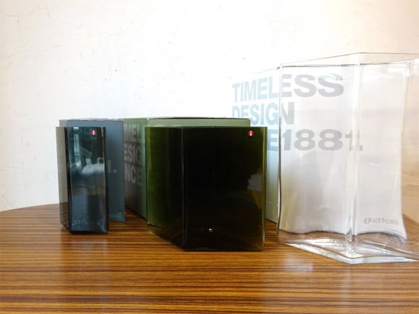 イッタラ iittala ルーツ Ruutu ロナン&エルワン・ブルレック 20cm×18cm モスグリーン 元箱付 展示未使用品 ★