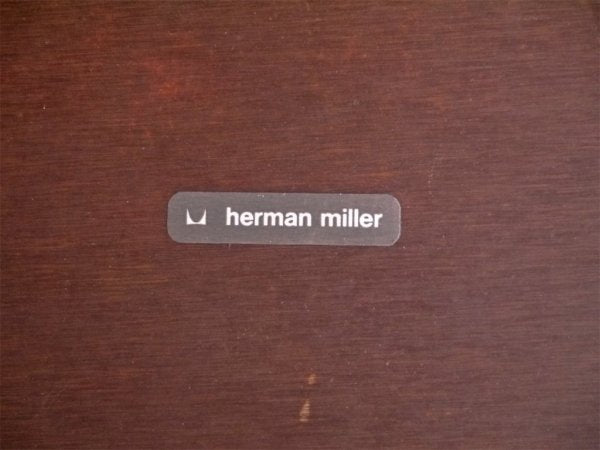 ハーマンミラー HermanMiller コントラクトテーブル スクエア 幅90cm イームズ ミッドセンチュリー ◇