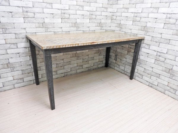 カレデザイン KARE Design リタラチャー Literature ダイニングテーブル マンゴー無垢材 ブルックリンスタイル 廃番 定価\152,460- ●