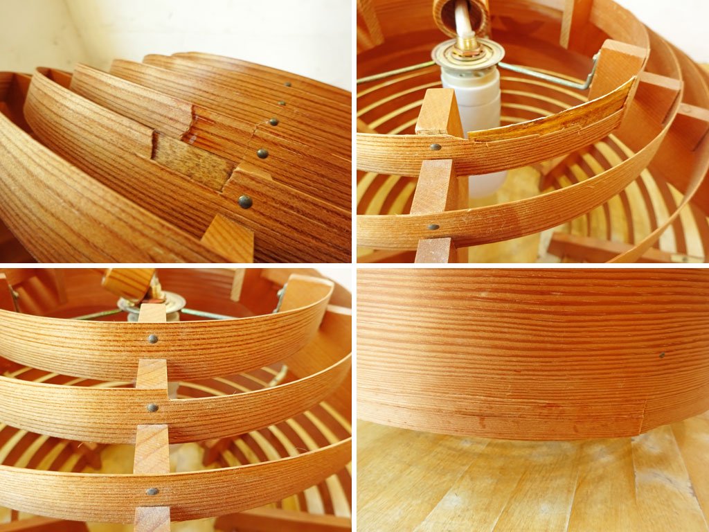 ヤマギワ yamagiwa ヤコブソンランプ JAKOBSSON LAMP ペンダントライト ハンス・アウネ・ヤコブソン Hans-Agne Jakobsson Φ48cm ★