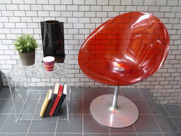カルテル Kartell オプティック OPTIC キューブ型ストレージ 収納家具 ボックス クリスタル クリア Patrick Jouin イタリア 扉欠品 特価品 A ■