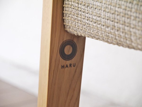 カリモク karimoku ハル HARU HC-1 ダイニングチェア オーク無垢材 小林幹也 廃盤品 2脚セット 定価 1脚 ¥49,140- A ◇