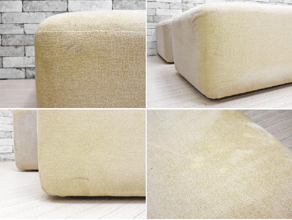 イデー IDEE サロンソファ SALON SOFA 3点セット ファブリック 定価約¥370,000-以上 ●