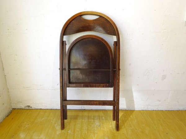 トーネット THONET ビンテージ フォールディング ベントウッドチェア B-751 ミハエル・トーネット デザイン 曲げ木 折りたたみ椅子 バウハウス ★