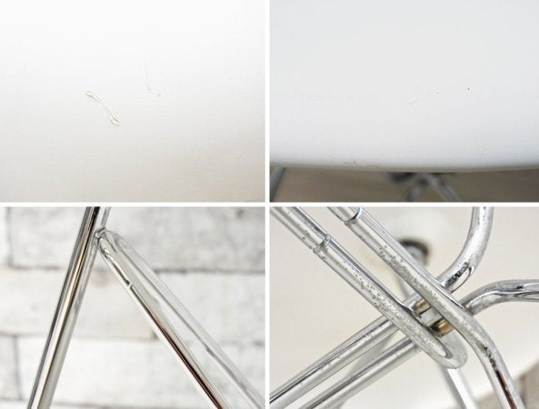 ヴィトラ vitra サイドシェルチェア エッフェルベース ホワイト ミッドセンチュリー チャールズ&レイ・イームズ ●