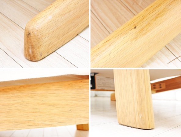 無印良品 MUJI ハイバック リクライニング ソファ 1人掛け ウレタンシート仕様 生成 カバーリングタイプ ●