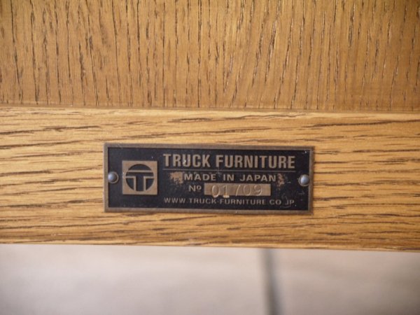 トラックファニチャー TRUCK FURNITURE SW ナイトテーブル SW NIGHT TABLE ナラ無垢材 サイドテーブル 定価¥103,400- ◇